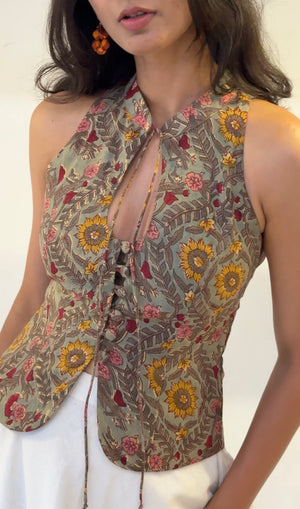 Bagh Halter Top