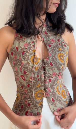 Bagh Halter Top