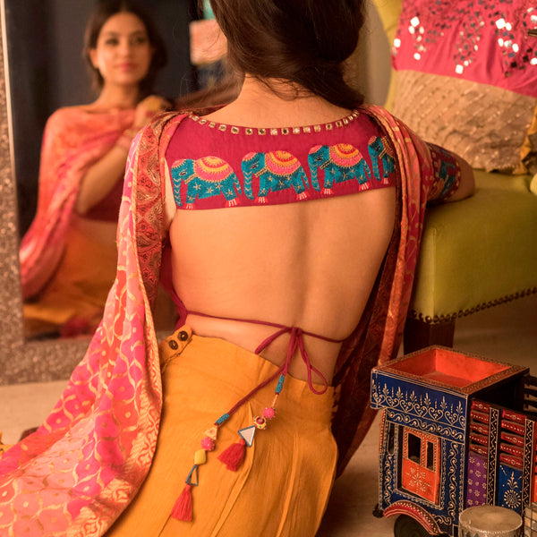 Geet Blouse By Nakhrewaali - Mogra Designs