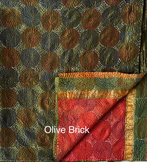 Hand Embroidered Silk Reversible Jacket