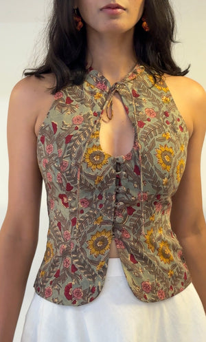 Bagh Halter Top