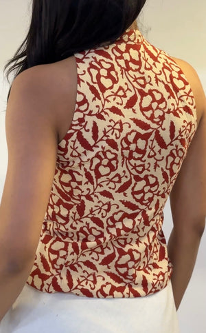 Rosewood Halter Top