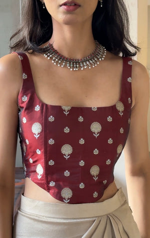 Barkha Silk Corset