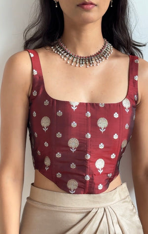 Barkha Silk Corset