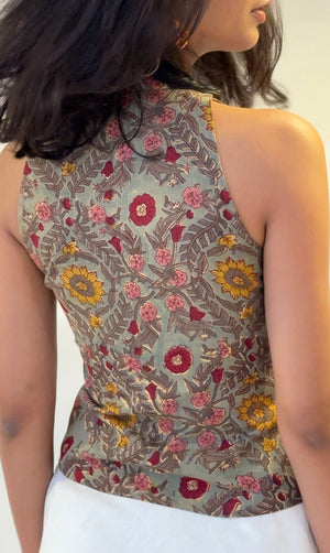 Bagh Halter Top