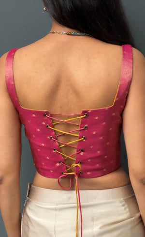 Rangrez Reversible Corset Top