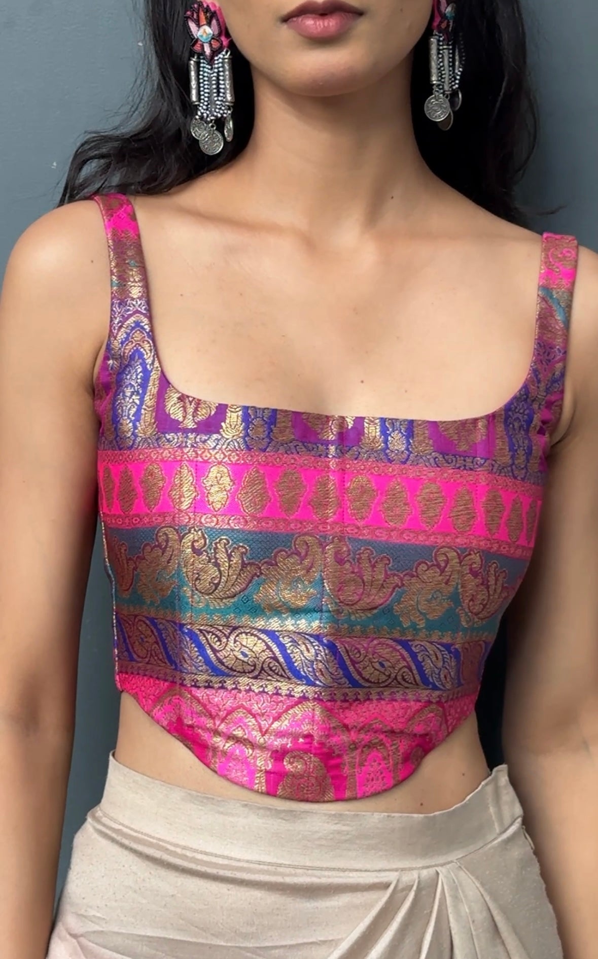 Ranisa Brocade Corset