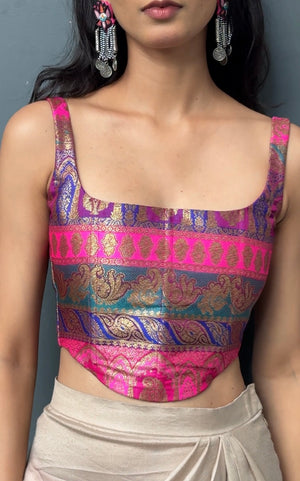 Ranisa Brocade Corset