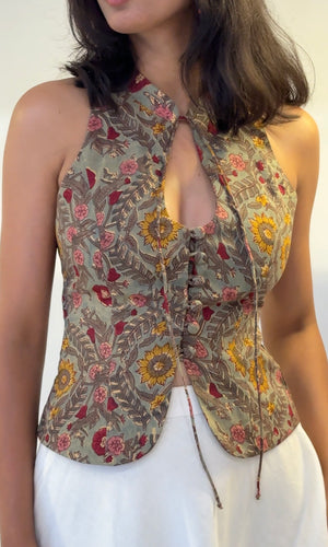 Bagh Halter Top