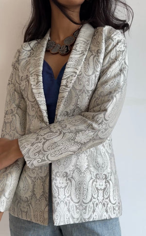 Luna Brocade Blazer