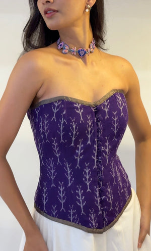 Violet Overbust Corset