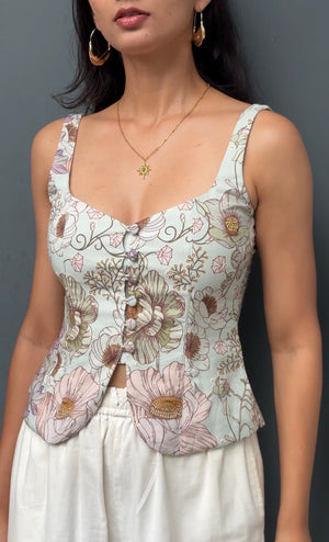 Wildflower Corset Top