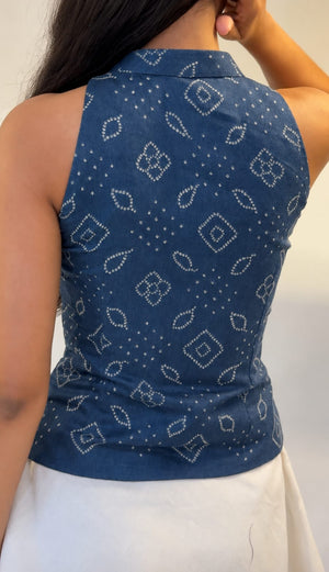 Siyahi Halter Top