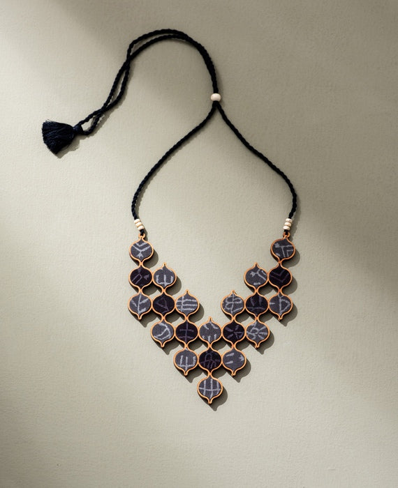 Handmade Colorful Geometric Statement Necklaces – Audrey's Market