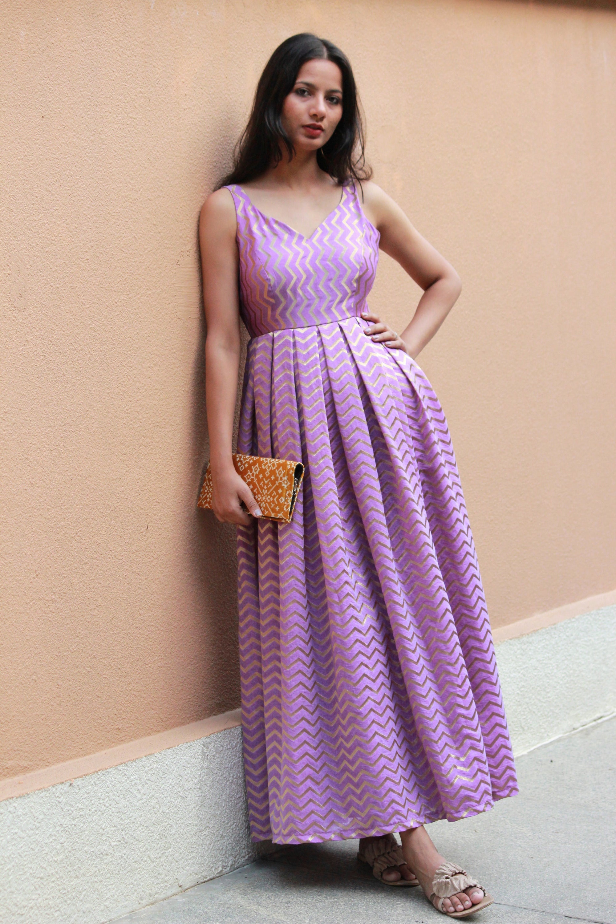 Kori Purple Maxi Dress – Beginning Boutique US