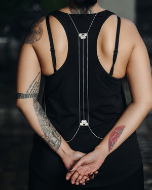 TARKASHI Multi-Way Body Chain Necklace by BAKA