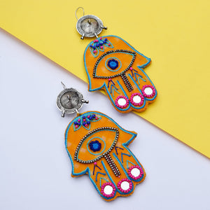 Hamsa Mini Earrings