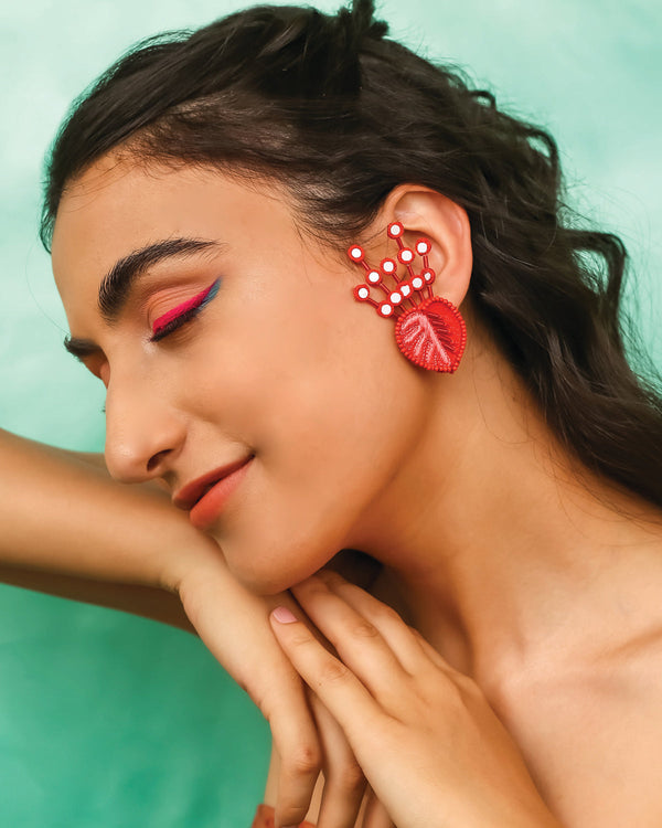 Pithoo Earrings - Mogra Designs
