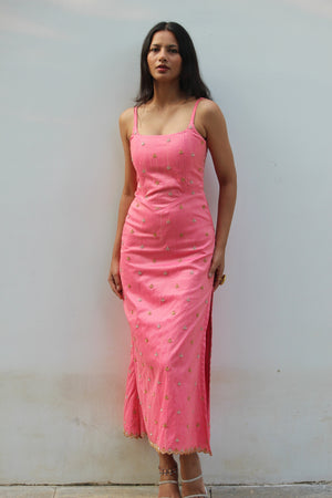 Blush Pink Bodycon Corset Dress