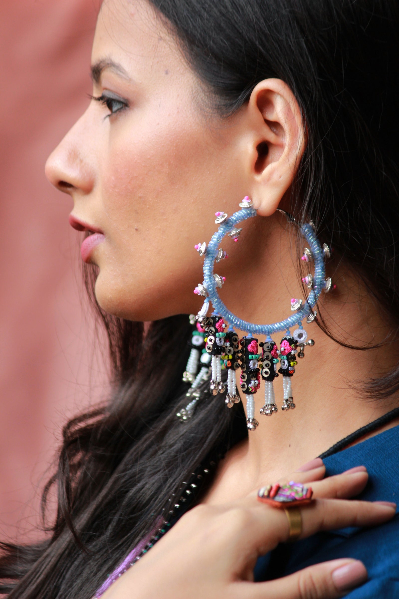 Latke Jhatke Hoop Earrings