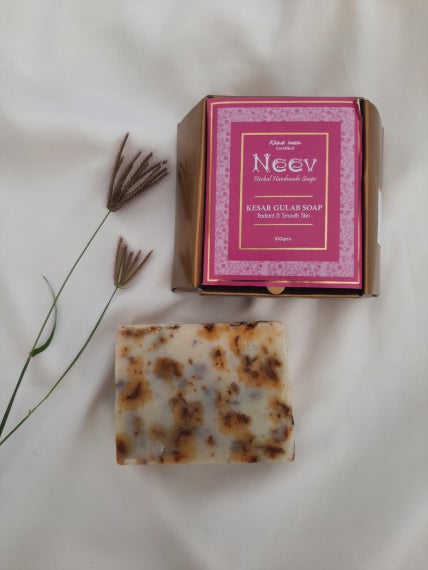 Kesar Gulab Soap By Neev