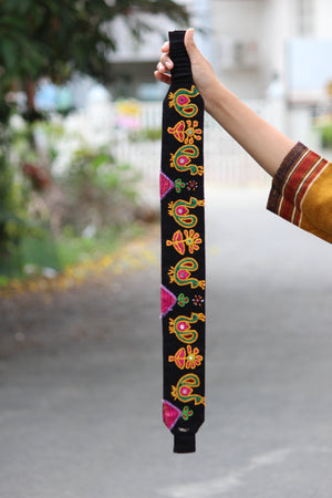 Mor Bagh Hand Embroidered Belt By Qurcha