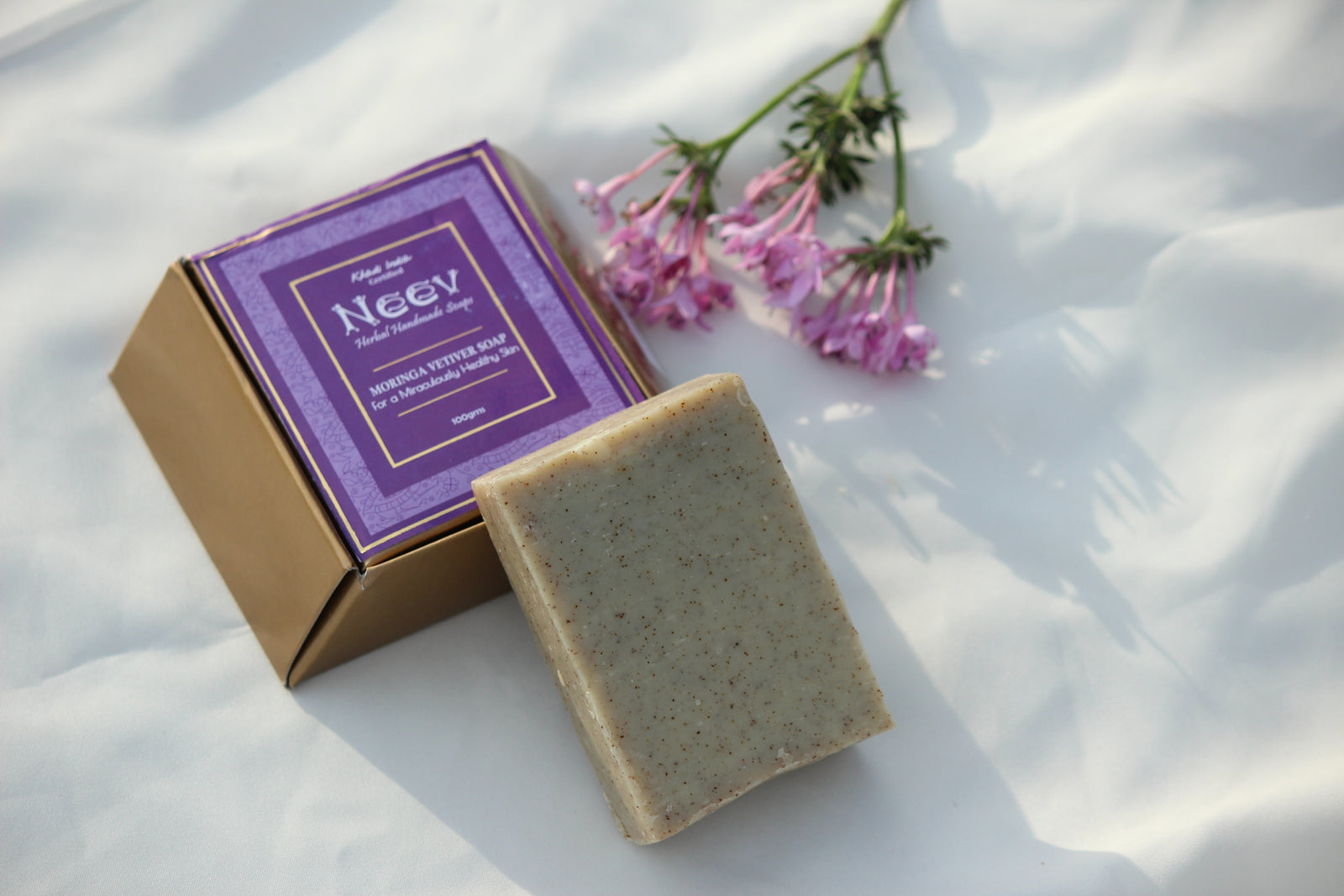 Moringa Vetiver Soap By Neev