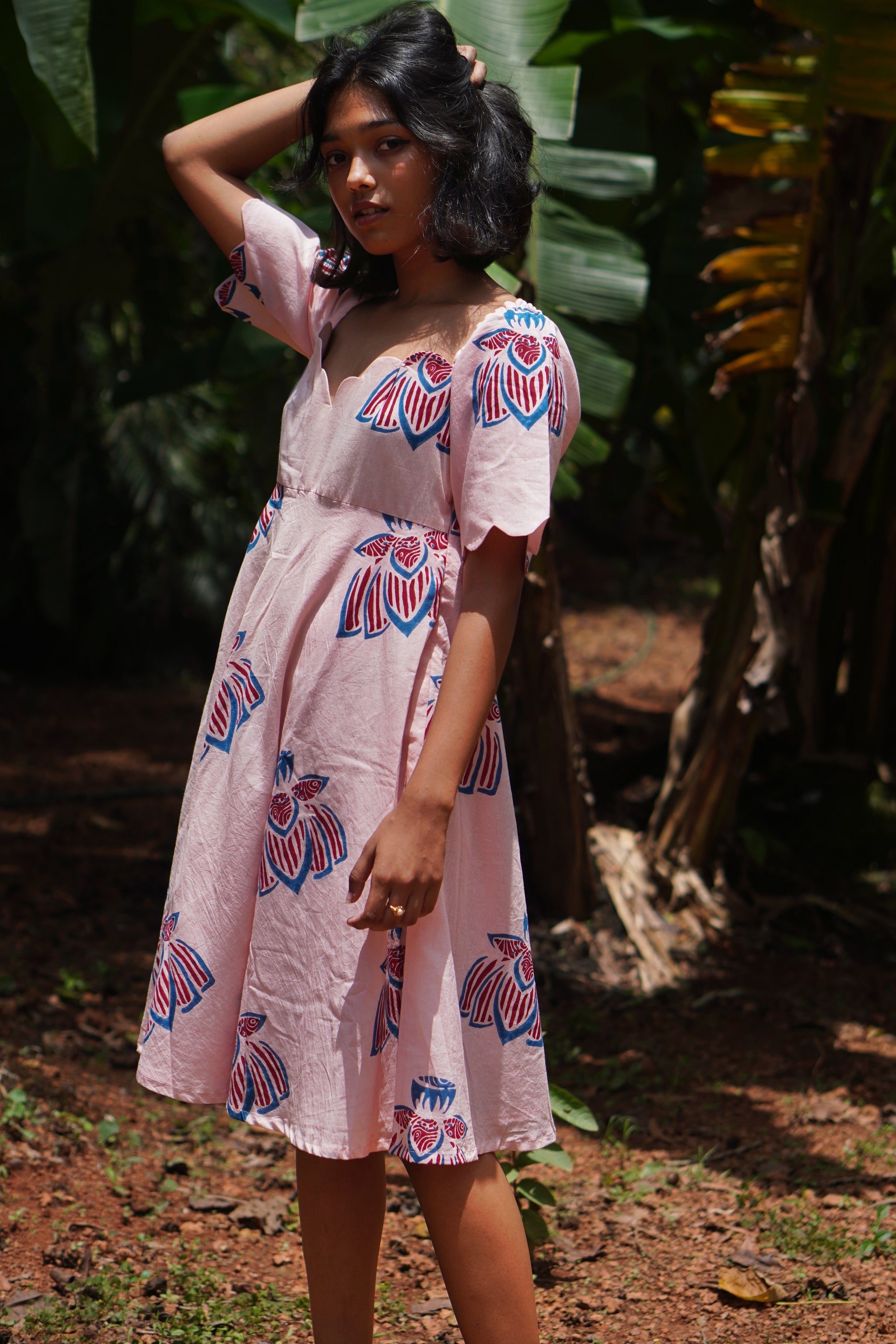 Flamingo Dress - Mogra Designs Flamingo Dress - Mogra Designs