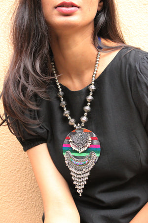 Morpankh Boho Necklace By Qurcha