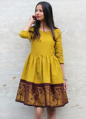 9 Ideas to Make Dresses From Old Sarees  DIY DressUp