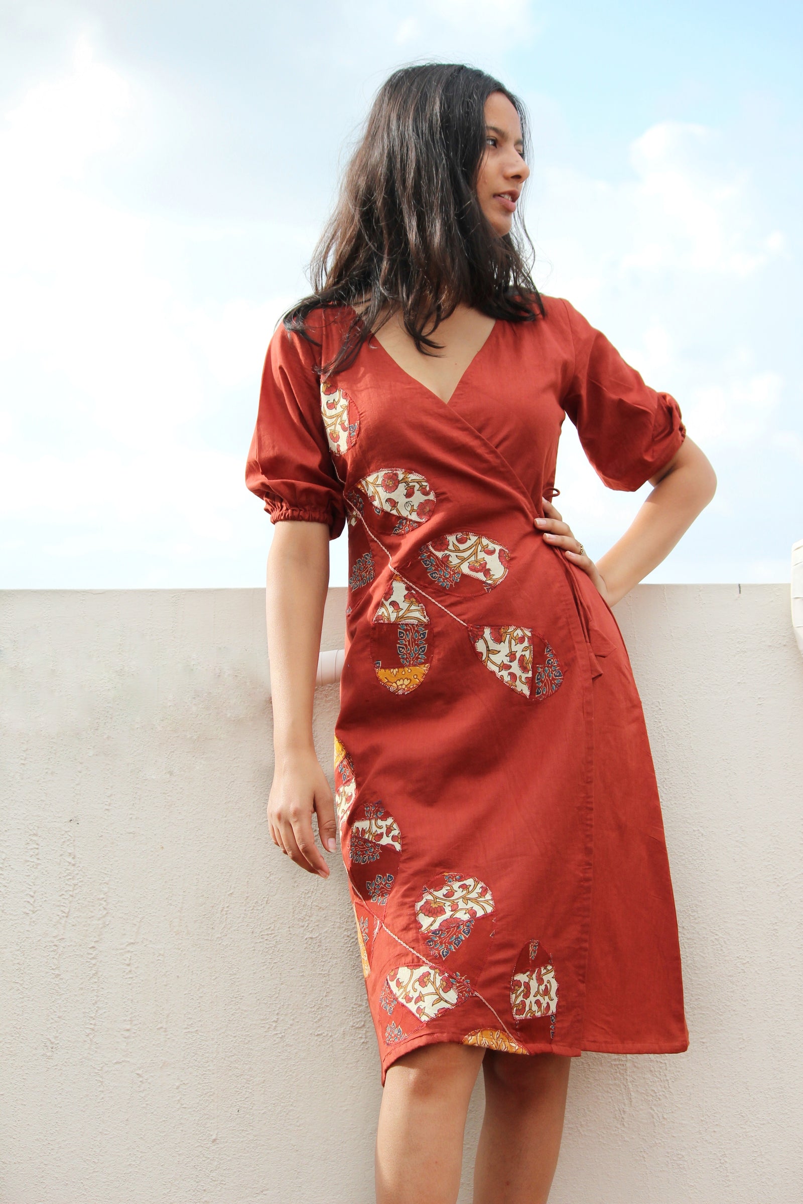 Rosewood Wrap Dress By TAMASQ