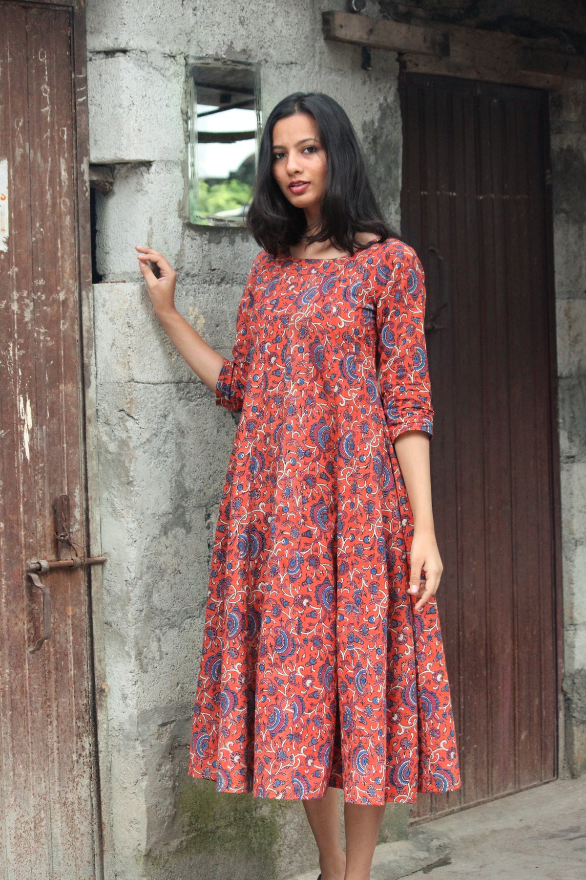 Desi Mogra Dress