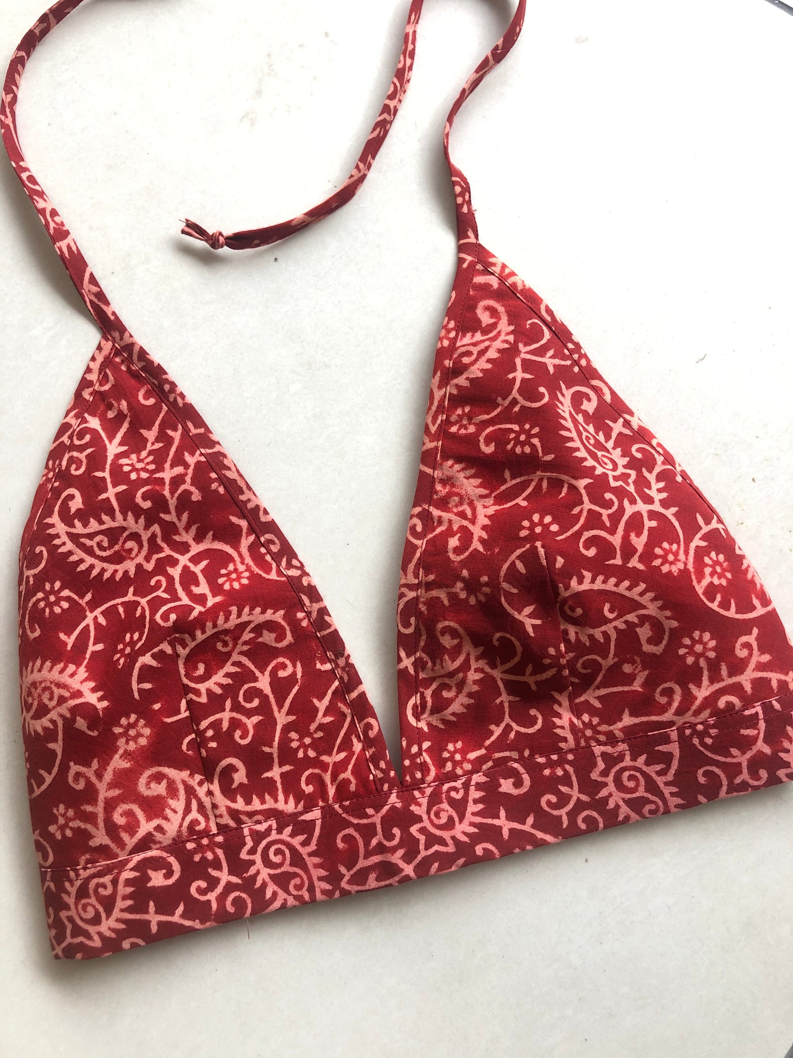 Rosewood Bralette By Blue Gulmohar