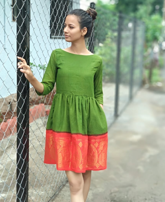 Cotton Gown and Cotton Designer Gown Online Shopping