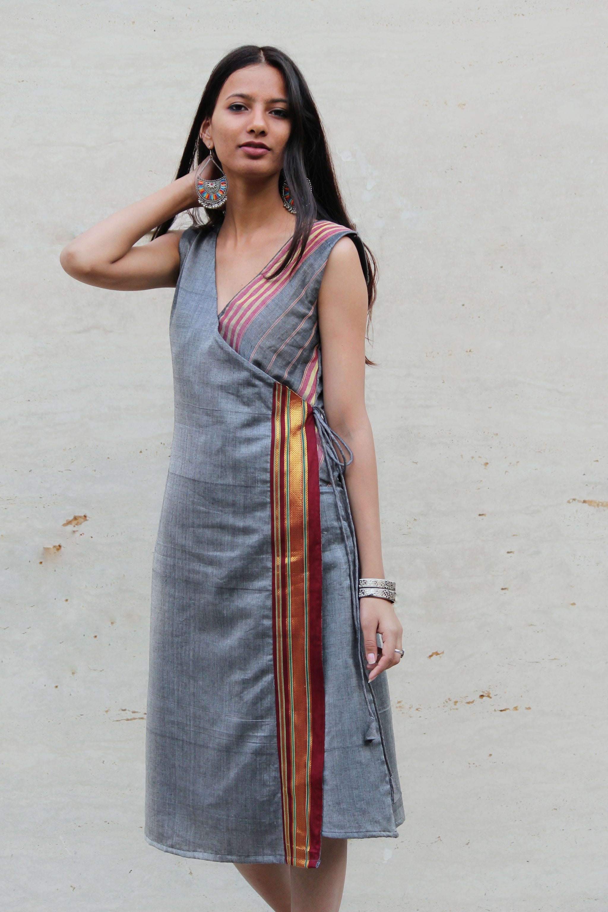 plain Georgette saree to Trendy umbrella dress 👗 cutting full tutorial  part-1/designer dresses - YouTube