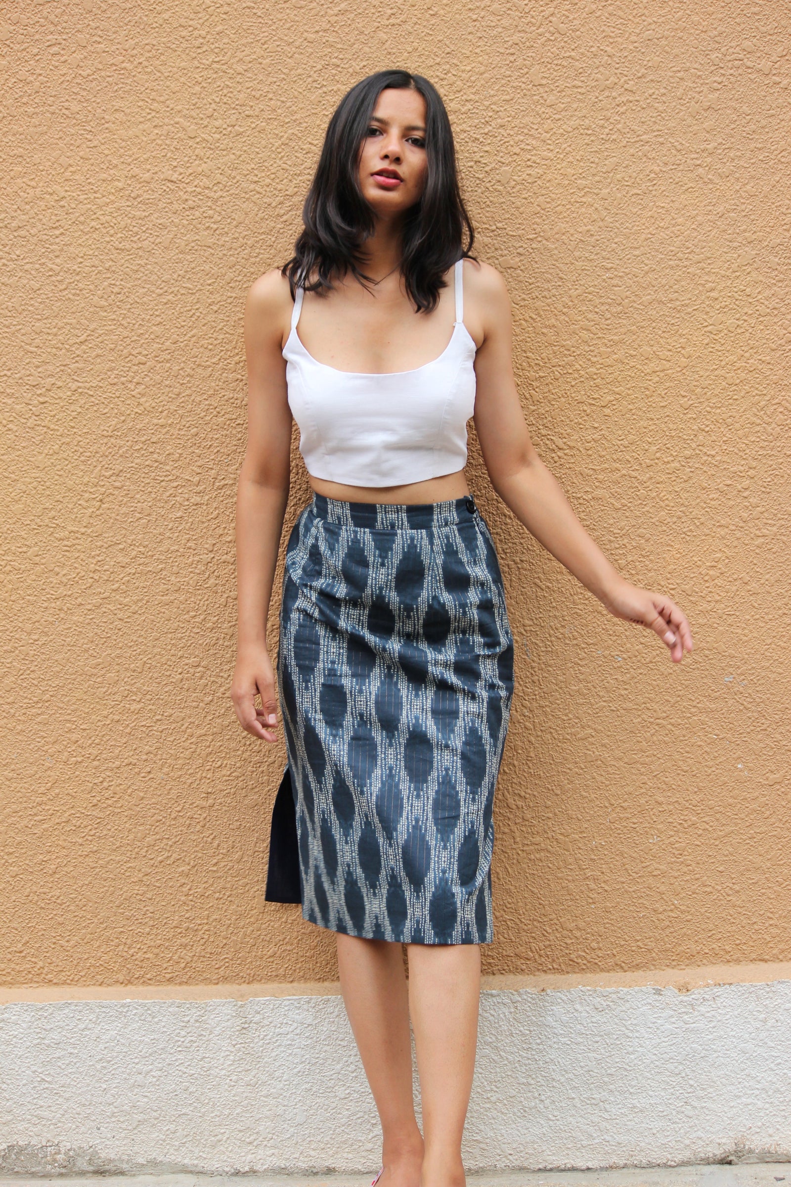 Ariel Pencil Skirt And Top Set