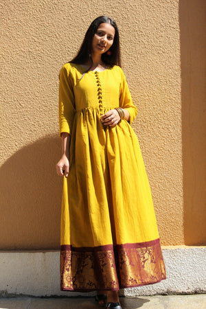 Convert silk saree into new dress designs - Simple Craft Idea