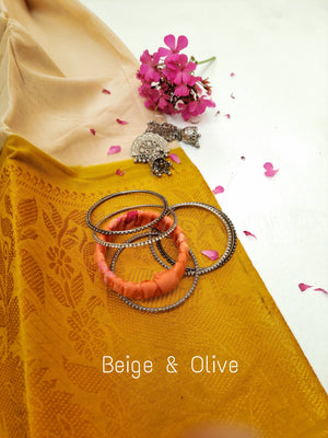 Assorted Fit & Flare Madurai Saree Dress