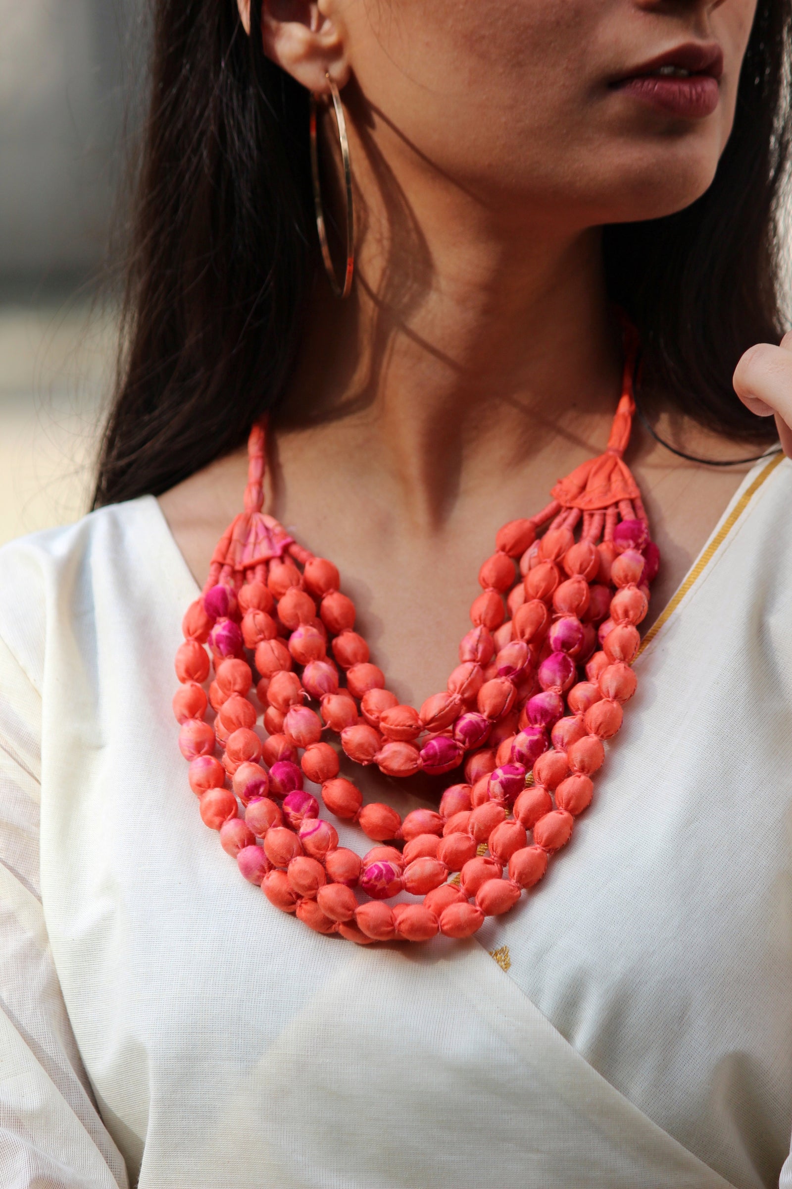 Gulmohar Necklace By Qurcha