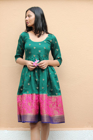 Aambi Brocade Dress